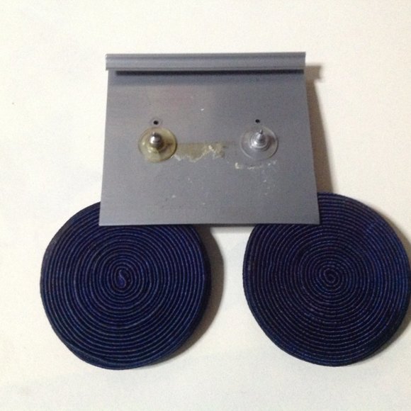 Vintage Cathy & Marsha for Catherine Stein Pierced Earrings - Picture 5 of 5